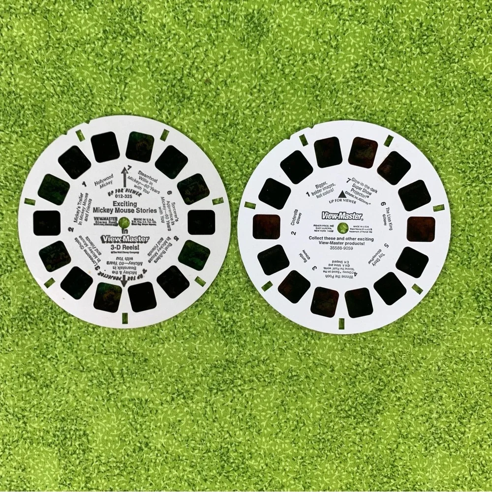 View-Master Mickey Mouse with Lion King, 101 Dalmatians, Toy Story Reels